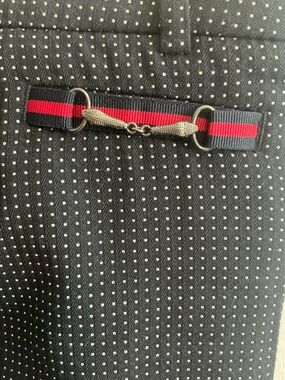 Cambio Navy Blue Dot Pattern Tailored Dress Pants Women’s - Size 12-14